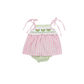 Smocked Watermelon Bloomer Set