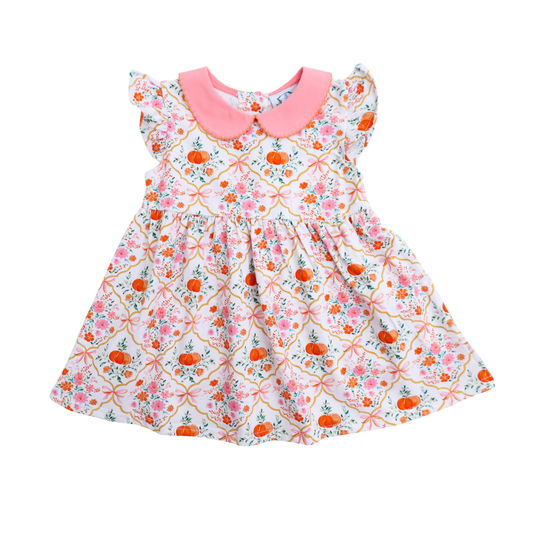 Precious Little Pumpkin Girls Dress