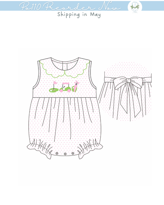 PO110: Tee Time Girl Bubble