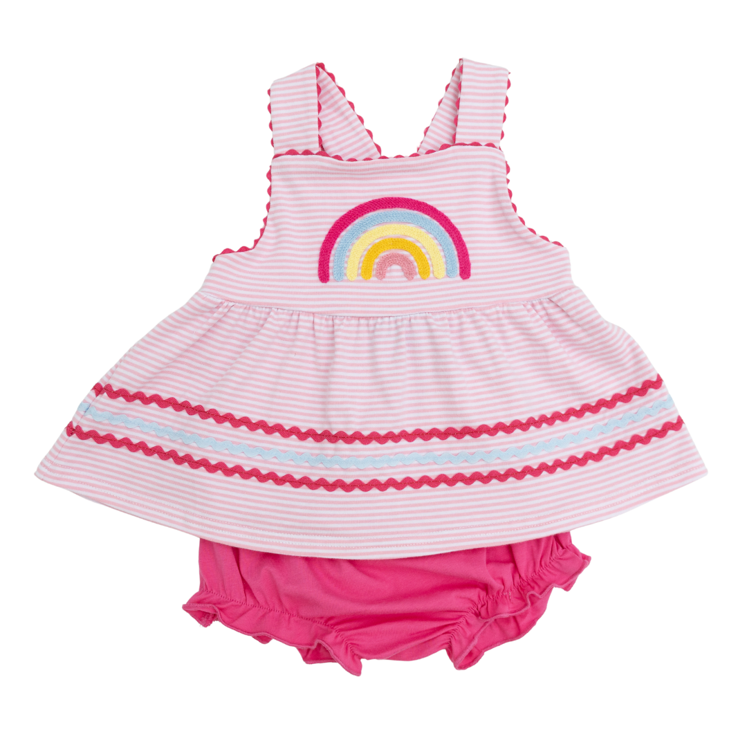 Rainbow Bloomer Set