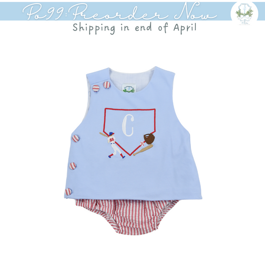 PO99: Homerun Sleeveless Diaper Set