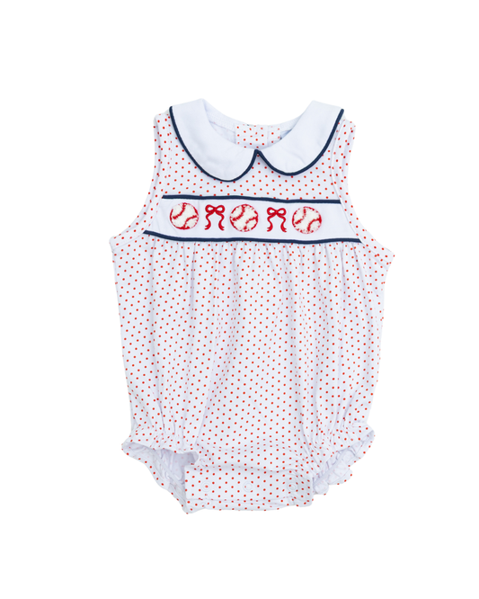 Baseball Stripe Girl Bubble