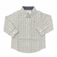 LS Dress Shirt Tan/Blue/Green/White