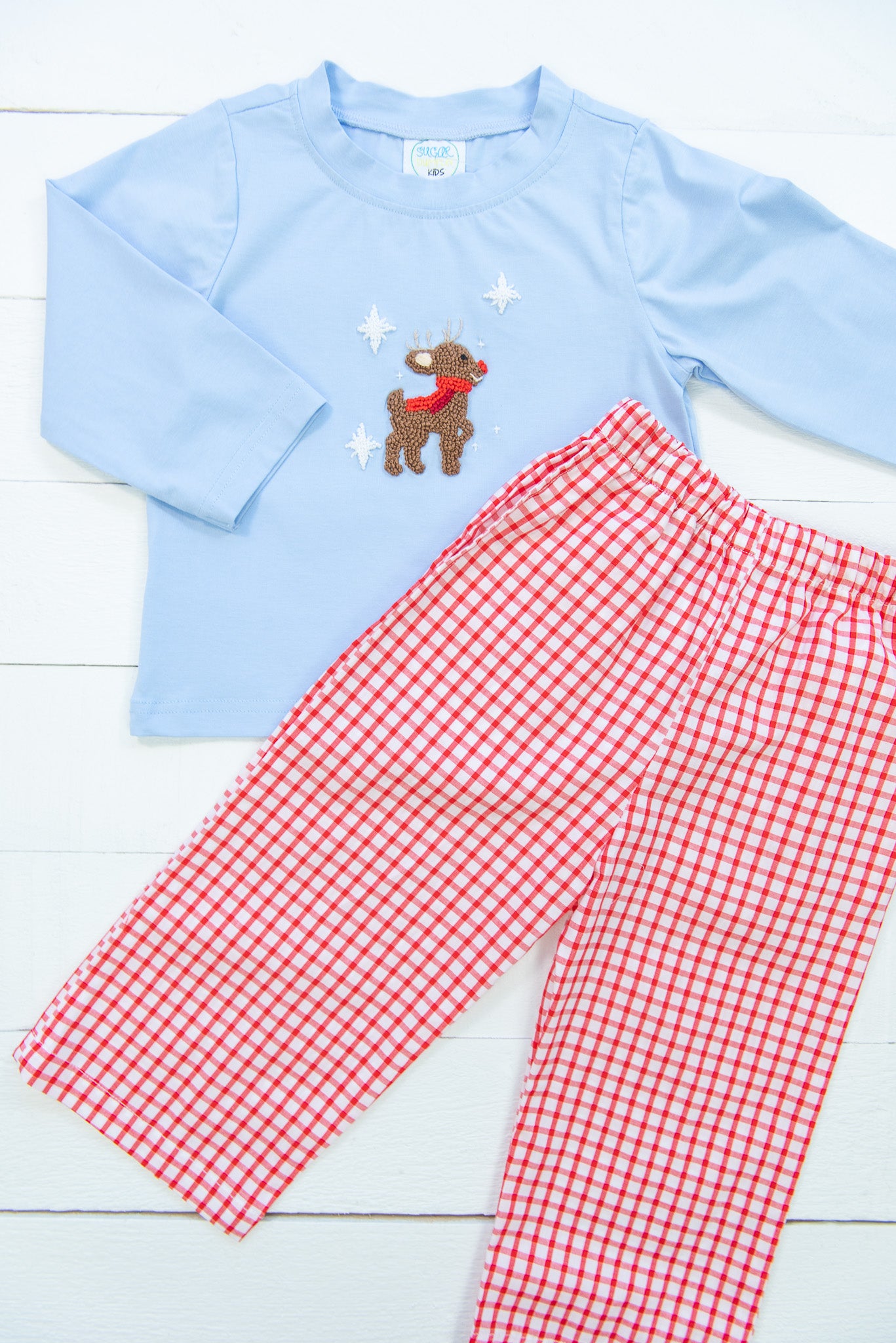 Reindeer Games Boy Pant Set