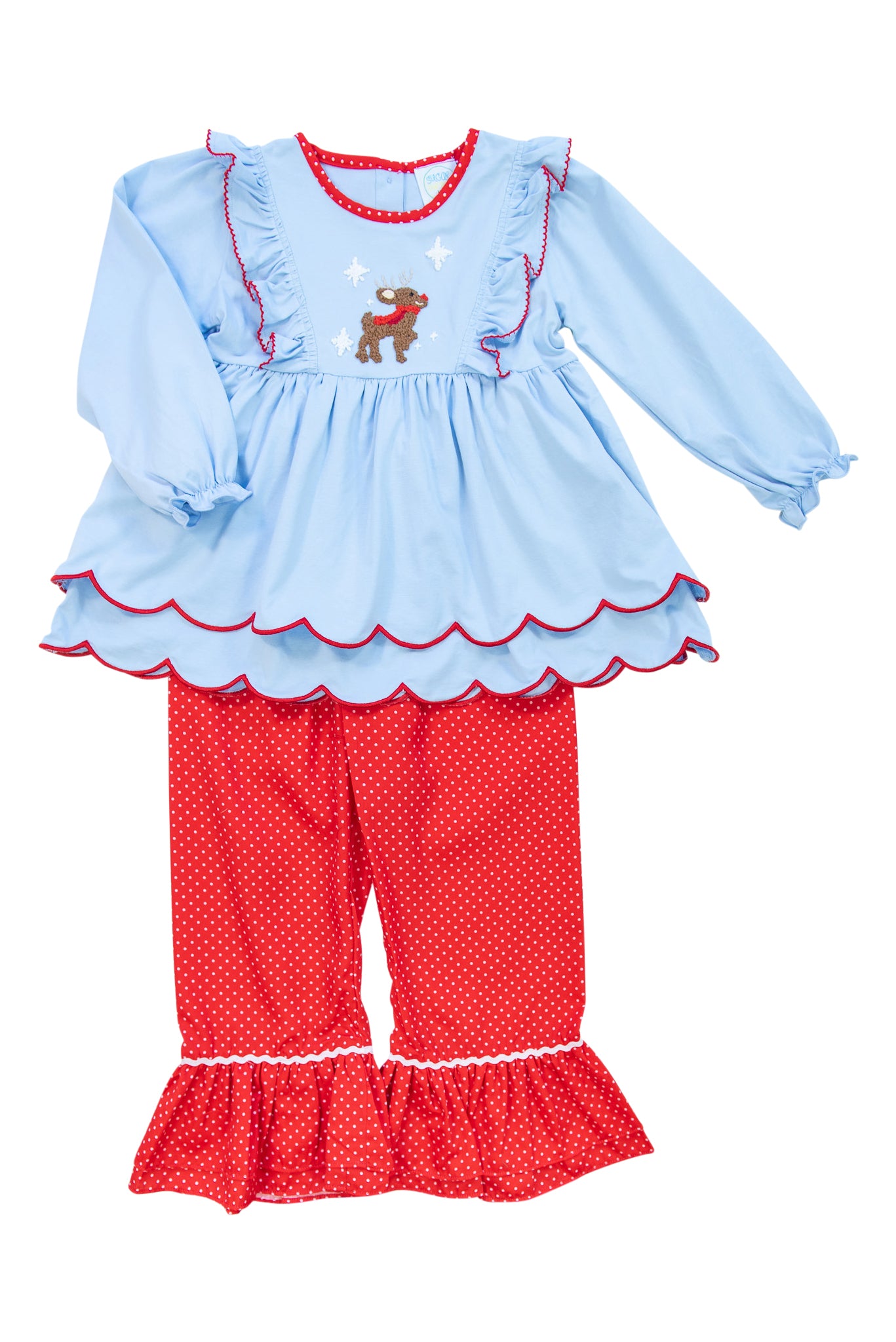 Reindeer Games Girl Pant Set