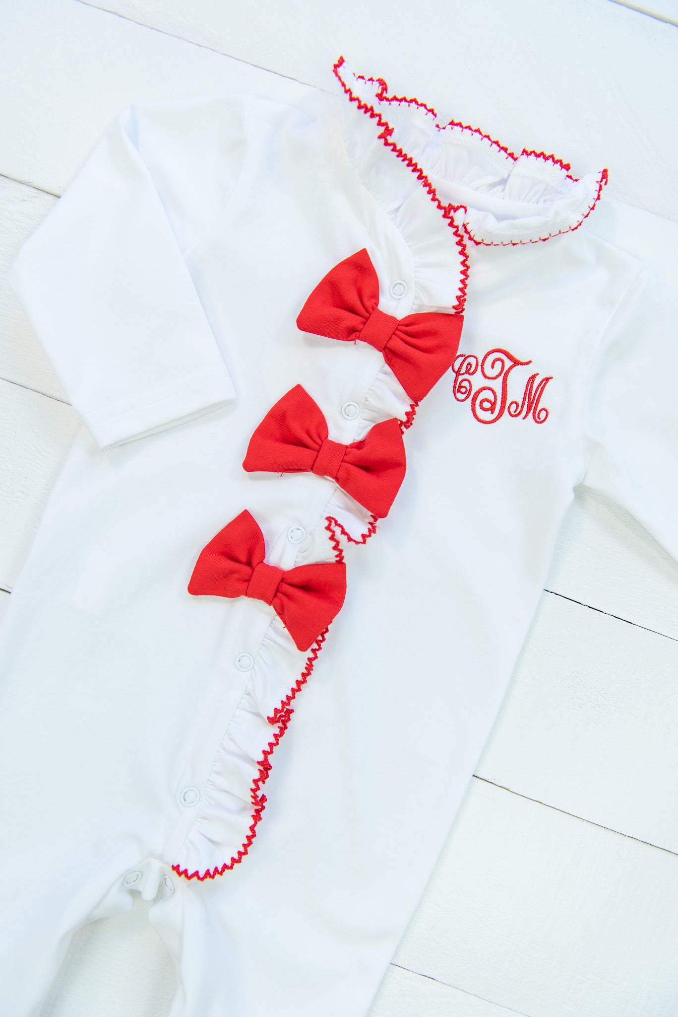 Classic White Girl Footie Lounge