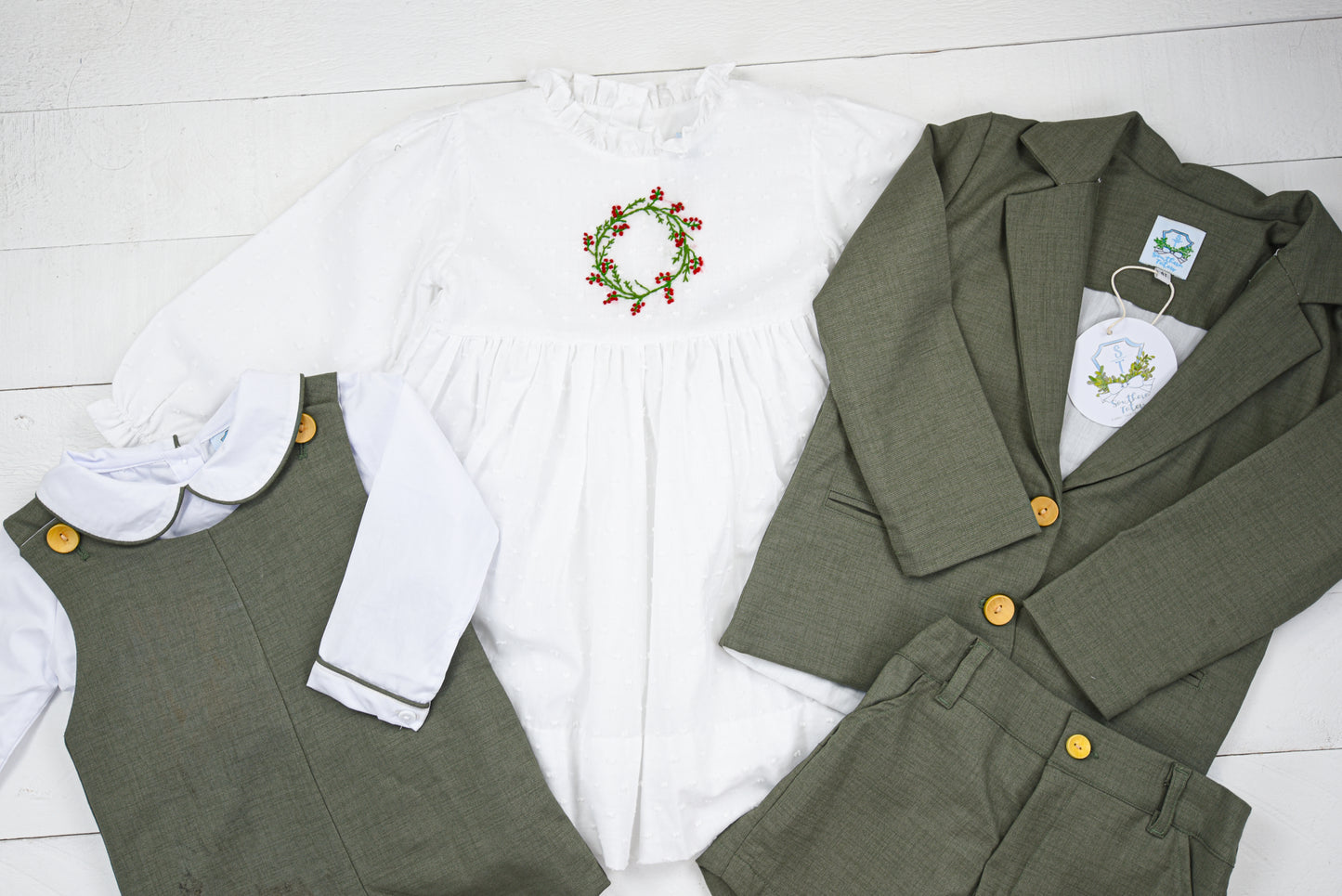 Holly Green Short Suit Set