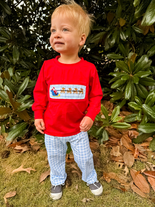 Santas Sleigh Boys Pant Set
