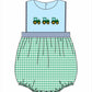 PO112: Hand Stitched Tractors Boy Bubble