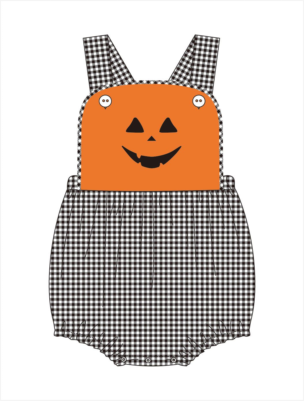 PO114: Jack O' Lantern Boys Bubble