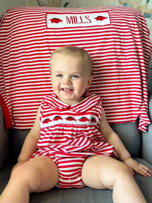 Hog Stripe Boy Sleevless Bubble
