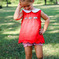 French Knot Hog Girl Bubble Short Set