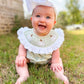 White Pumpkin Smock Girl Bubble
