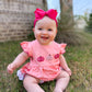 Cute & Colorful Knit Pumpkin Girls Bubble