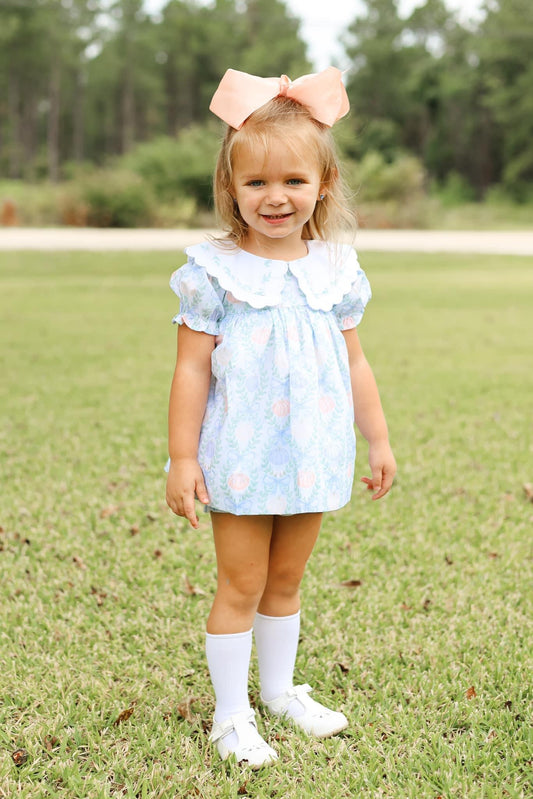 Printed Pumpkin Patch Bloomer Set