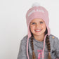 Pink  Pom Hat