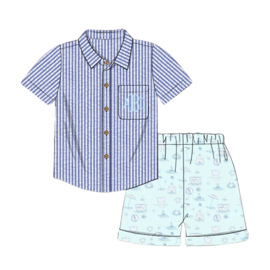 Destin Boys Short set