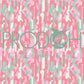 Girls' Pro Performance Hoodie T-shirt in Geranium Pink Camo