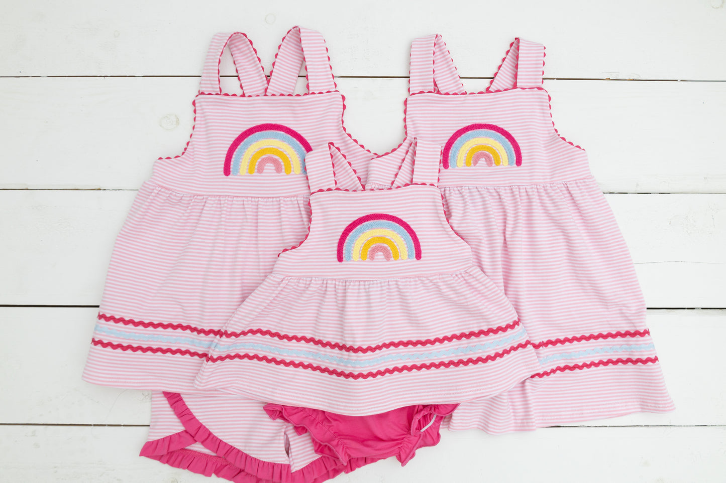 Rainbow Bloomer Set