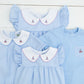 Plaid Sailboat Boy Short Set