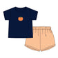 PO114: Autumn Applique Short Set