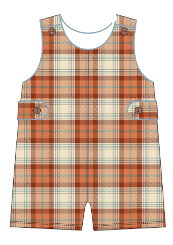 PO114: Fall Plaid Jon Jon