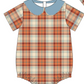 PO114: Fall Plaid Boy Bubble