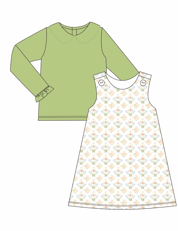 PO114: Mom & Me Fall Dress Set