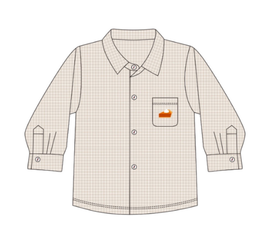 PO114: Sweet as Pie Button Down Shirt