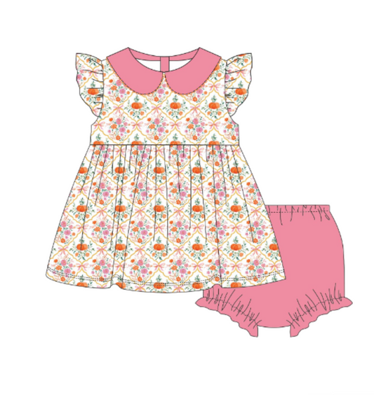 PO114: Precious Little Pumpkin Bloomer Set