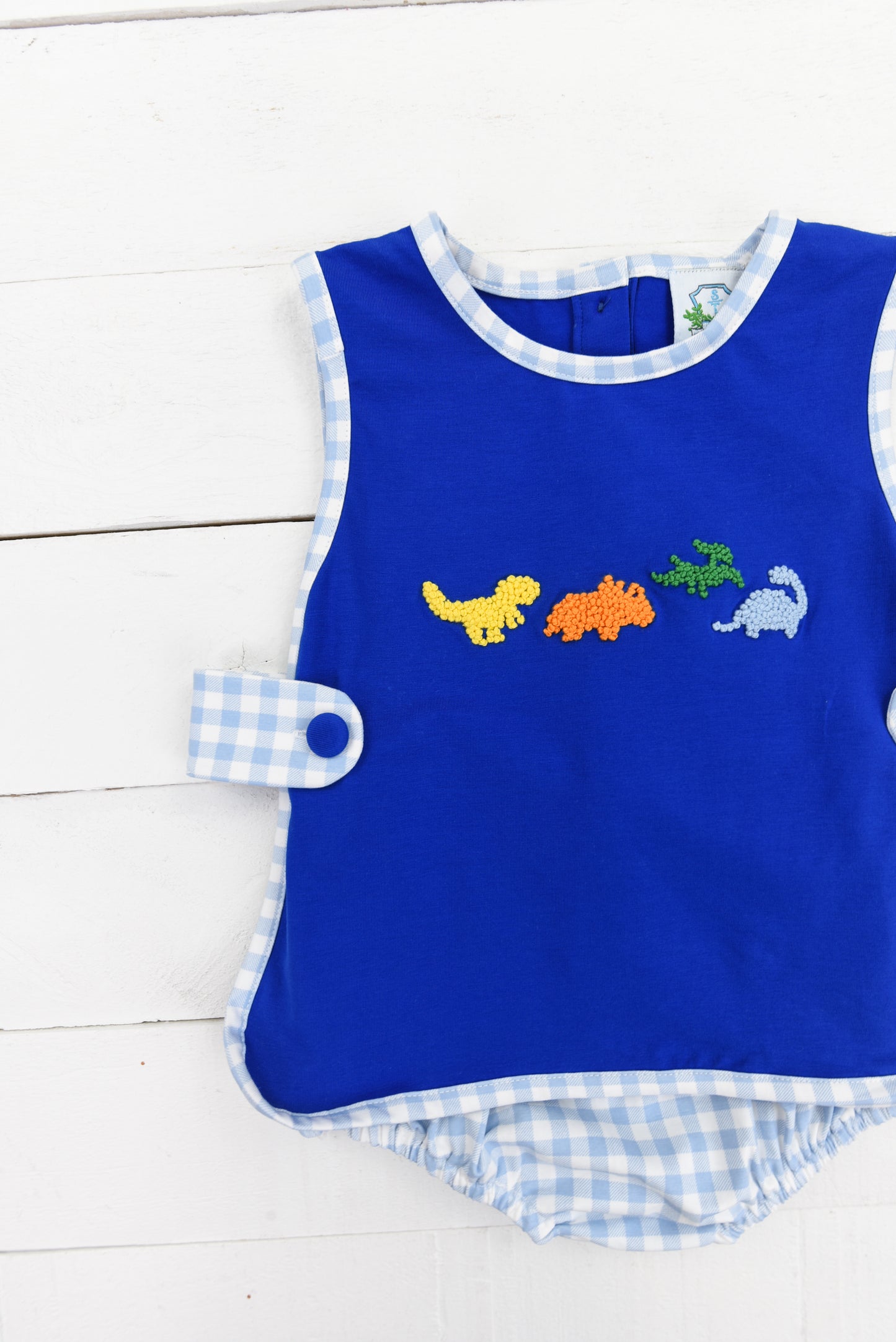 French Knot Dino Apron Set