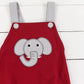 Elephant Applique Boy Bubble