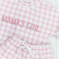 Pink Frenchknot Mama's Girl Set