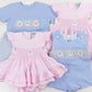 Smocked Ghost Boy Short Set