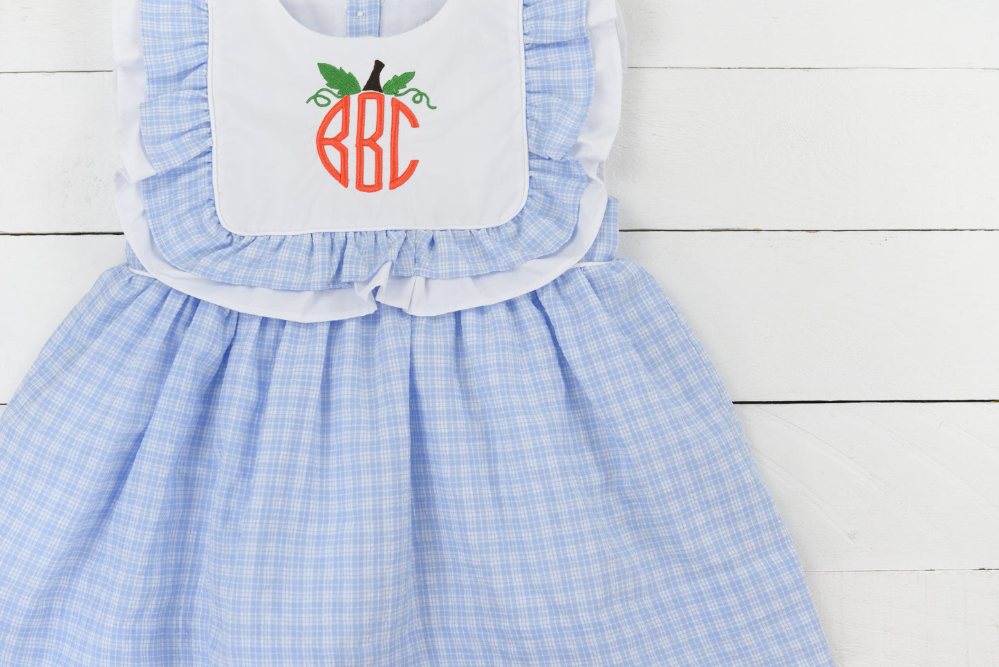 Circle Monogram Pumpkin Dress