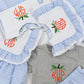 Circle Monogram Pumpkin Boy Short Set