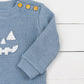 Blue Jack-O-Lantern Sweater