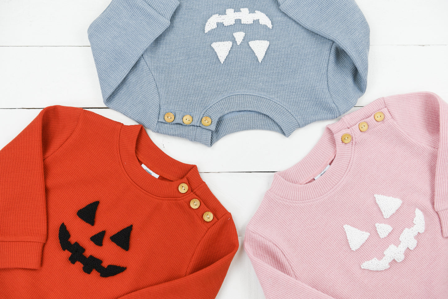 Blue Jack-O-Lantern Sweater