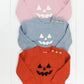 Blue Jack-O-Lantern Sweater