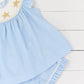 Smocked Starfish Girls Short Set