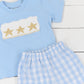 Smocked Starfish Boys Short Set