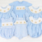 Smocked Starfish Boys Short Set