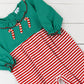 Casual Candy Canes Girls Romper