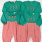 Casual Candy Canes Girls Pants Set