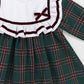 Maroon & Green Tartan Dress