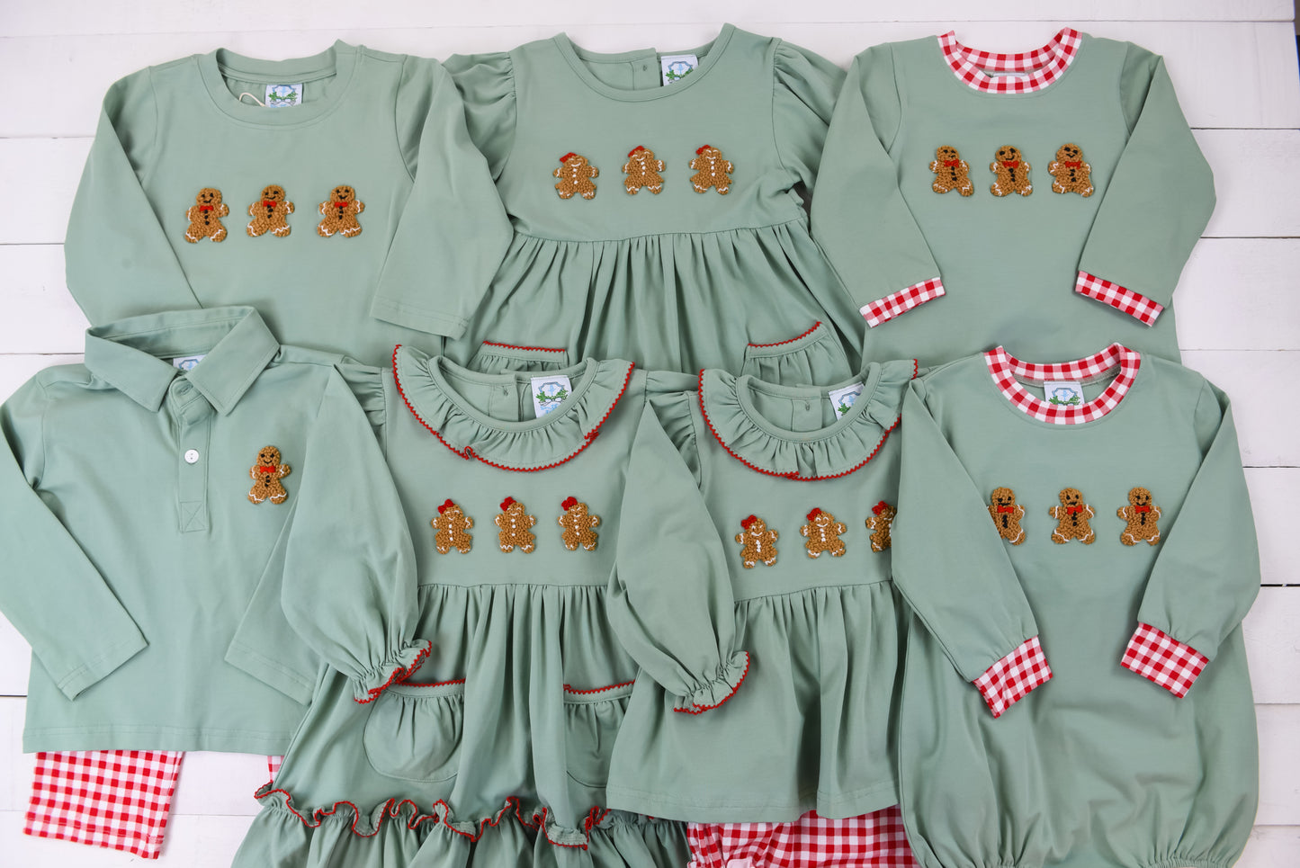 Gingerbread Long Romper