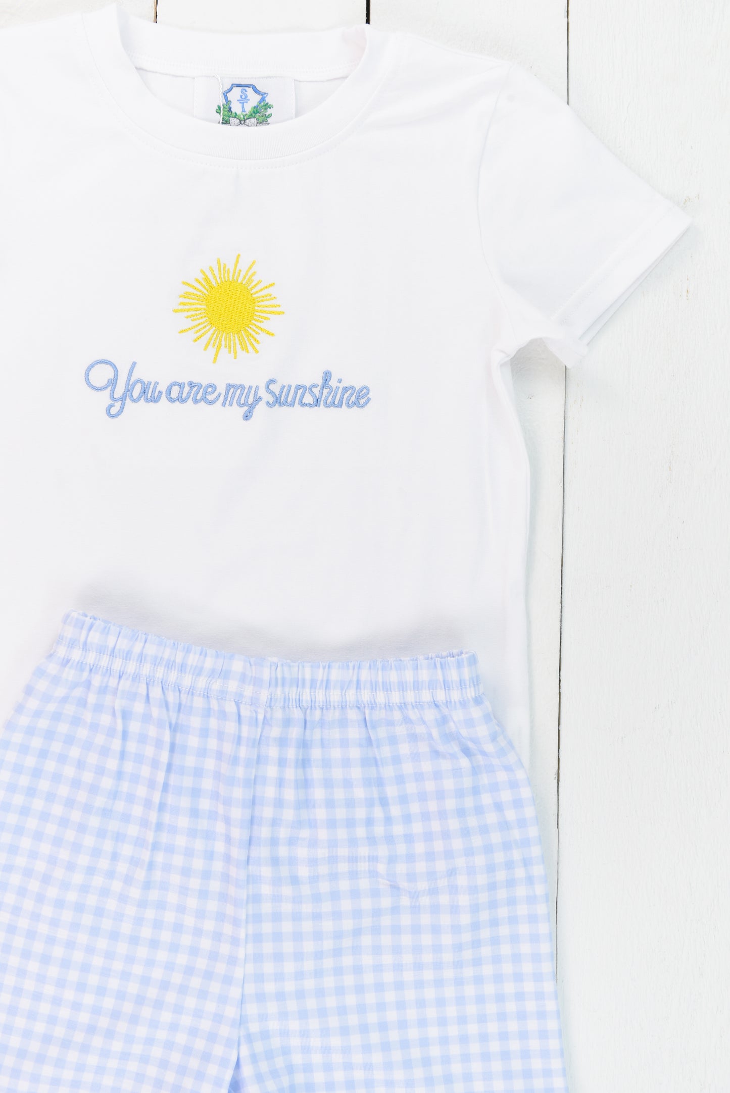 RTS You are My Sunshine Boys Short Set