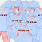 Firetruck Applique Pants Set