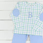 Winter Plaid Boys Pants Set