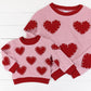 Be Mine Heart Mom Sweater